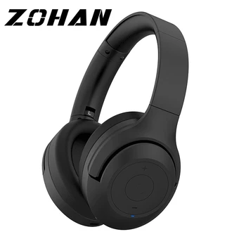 ZOHAN BT30NC Aktive støjreducerende Hovedtelefoner, Trådløse Hovedtelefoner Med Mikrofon Stereo Bas Bluetooth-Hovedtelefoner Over Ear