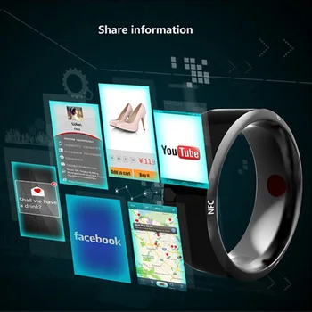 Smart Ringe Slid Jakcom SR3 NFC Magisk ny teknologi Til iphone, Samsung, HTC, Sony, LG IOS Android Windows NFC-Mobiltelefon