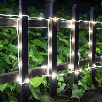 100 Lysdioder Sol String Lys Vandtæt Reb Rør Lys Udendørs Have, Træ-Lampe Multi Farve