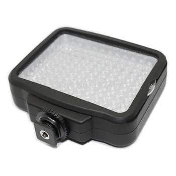 W120 LED Video Light Lampe 1200LM 5000k-6000k Dæmpes til Canon/Nikon-F970/F750/F550 D3100 D300/digital kamera, DV-camcorder