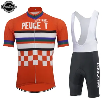 Cykling jersey 2019 sommeren mænd kort ærme bike wear jersey road cykling tøj mtb ciclismo triathlon tilpasset DOWNORUP