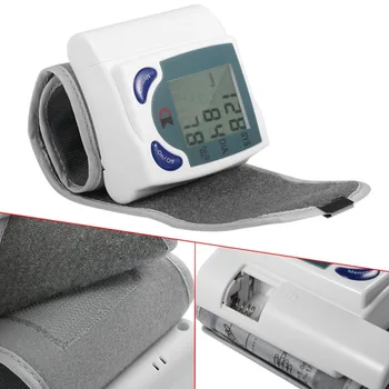 U-Kiss Bærbare Automatisk Digital LCD-Skærm hul Blood Pressure Monitor Enhed puls Rate Puls Måleren Måler Tonometer