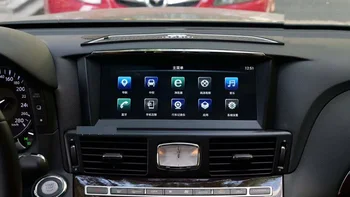 DVD-Afspiller til Infiniti Q70L QX30 M25 2013-2019 GPS-Navigation, Radio Touchscreen Multimdedia Enhed 2 Din Stereo10.25