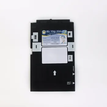 Inkjet-Udskrivning Udtaler Kit-100pcs Blank Inkjet PVC-Kort + 1stk ID-Kort Skuffe til Epson Inkjet Printere A50,T50,R280,L800,L805...