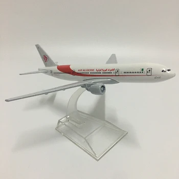 JASON TUTU 16cm Air Algerie Airlines Boeing b777-Fly Model Fly modelfly Model Trykstøbt Metal 1:400 skala Fly toy