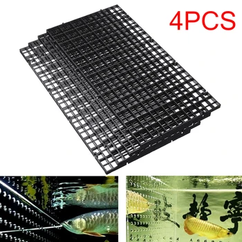 Akvarium Grid Divider Isolere yrelser Plast Filter Patition yrelsen Net Divider Indehaveren 30cm*15cm