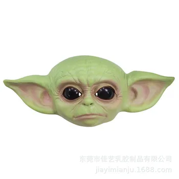 Hot Star Wars Hjelm Yoda Baby Emulsion Maske Sith Trooper Kylo Ren Darth Vader Clone Wars Cosplay Figur Legetøj