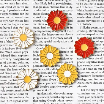 YEYULIN 10stk/pack Multi-Farve Tone Chrysanthemum Blomst Form Emalje Charms Vedhæng DIY Armbånd Halskæde Tilbehør Gave