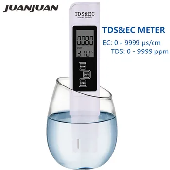 EF TDS Tester Digitale Vandets Kvalitet, Renhed, Temperatur Lomme Meter Aquarium Pool LCD-Pen Overvåge 50% off