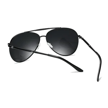 BRAND DESIGN for Mænd Klassiske Pilot Solbriller, Polariserede 2020 Mode Spejl Kørsel Sol Briller, Blå Belægning Mand Nuancer UV400 Oculos