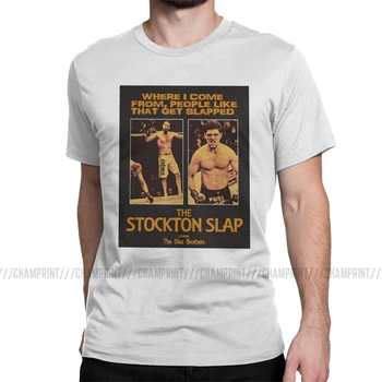 Nick Diaz Nate Diaz Stockton Slap T-Shirts Mænds Bomuld T-Shirts MMA Nate Sport Stockton Brødre Boksning Tees kortærmet Top