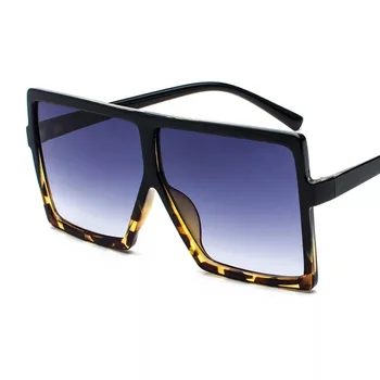 Ekstra Store Solbriller for kvinde og mand Damer overdimensionerede Nuancer Mode Billige Designer Billige Briller varme helt Klart Billede Salg