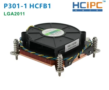 HCIPC P301-1 HCFB1-2 LGA2011 Ventilator & Heatsinks,CPU Køler, LGA2011 Kobber CPU Køler,Server Køligere,1U CPU Køler,TurbanFan