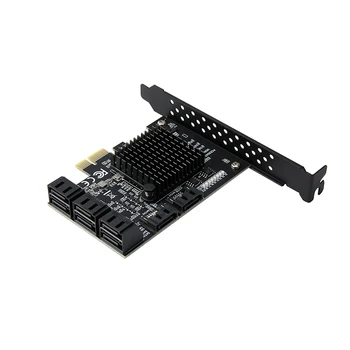 PCI-E SATA 2X 4X 8X 16X PCI-E-Kort PCI-Express SATA 3.0-8-Port SATA III 6 gbps Udvidelse Adapter Plader med SATA3 Data Kabel