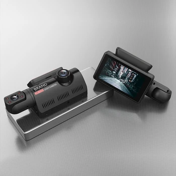 Aftagelig A68 Understøtter Multi-sprog Bil Kørsel Optager Motion Detection IPS Kamera Maksimale 32GB