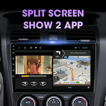 JMCQ Android 9,0 For Subaru Forester XV WRX 2012-Bil Radio Multimedie-Afspiller 2 Din-2+32G DSP RDS Split Screen GPS Navigaion
