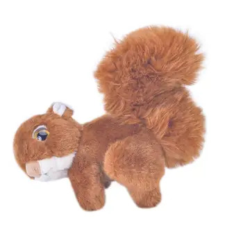Søde Simulering Egern Bløde Tøjdyr Dukke Hjem Sofa Indretning Børn Toy Gave