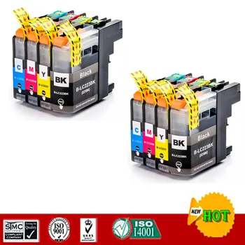 Kompatibel med Brother LC223 LC221 printer blækpatroner, der passer til J562DW MFC-J4420DW J4620DW J5620DW J5625DW osv.