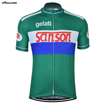 KLASSISK Retro Reel Fotos New Road, Mountain Race Team Cycling Jersey Customized Top OROLLING