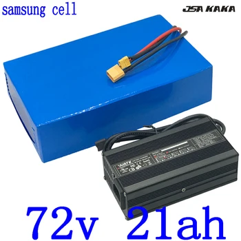 72V 20AH Lithium Batteri 72V 2000W 3000W Ebike-Batteri 72V 10AH 13AH 15AH 18AH 20AH Elektrisk Cykel Batteri brug samsung cell