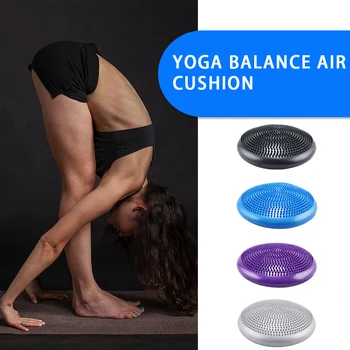 Yoga Puden Balance Pad Fitness Fitness Træningsmåtte, Stabilitet, Balance Disc Massage Pude Mat Sport Træning, Balance Træning