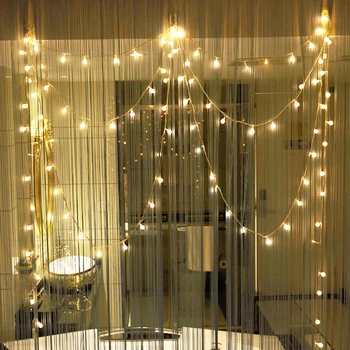 10M 20M 30M 50M 100M Bolden Garland LED String Lys, Julepynt Bryllup Hjem Værelses Party Ferie kulørte Lamper Udendørs