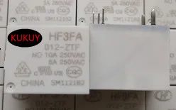 HF3FA 012-ZTF 10a 12vdc 5pin 10stk