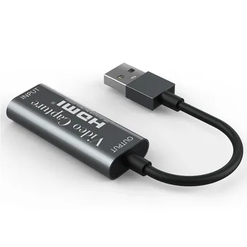 Bærbare USB 2.0, HDMI-Spil Capture Kort 1080P capturadora de video Pålidelig streaming-Adapter Til Live-Optagelse af tv-udsendelser OBS
