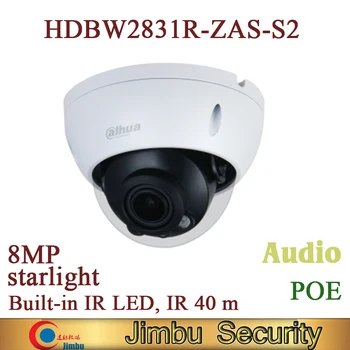 Dahua 4K IP-kamera IPC-HDBW2831R-ZAS-S2 8MP starlight poe IPC-HDBW2831R-ZS-S2 Vari-focal 2.7 mm–13. Dome netværkskamera IR40
