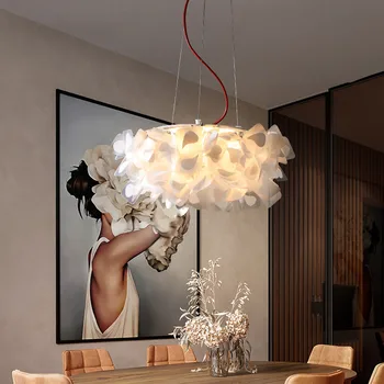 Dekoration blomstervedhæng Belysning Moderne stuen LED Pendel Hjem Indendørs Lys Armatur For Soveværelse/Stue