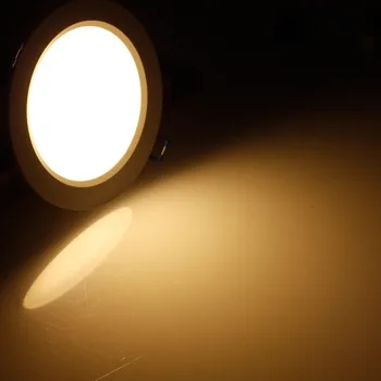 LED Downlight 3W 5W 7W 9W 12W 15W 18W Rund Forsænket Lampe 220V 230V 240V 110V Led-Pære, Soveværelse, Køkken Indendørs LED Spot Belysning