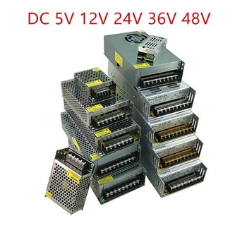 Belysning Transformere DC 12V-24V, 36V 48V Strømforsyning Adapter 12 24 36 48 V 3A, 5A, 6A, 8A, 10A, 15A, 20A LED Driver LED Strip Lab