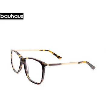 Bauhaus 8 farve, Nye Mode Brand Design Acetat Briller Brillerne Vintage Klassisk Nærsynethed Optiske Briller Ramme