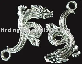 150Pcs Tibetan silver CHINA dragon charms A443-2
