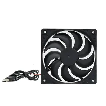 DIY Ventilator dc 5 v USB Power Silent Fan Køler til Router-TV-Boksen Radiator Elektronisk Udstyr