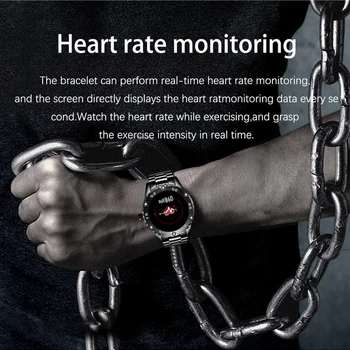 LIGE Nyt, Smart Ur mænd Og kvinder sportsur blodtryk Sove overvågning Fitness tracker for Android, ios skridttæller Smartwatch