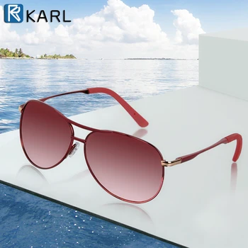 2020 Nye Damer Solbriller Mode Polariseret Pilot Solbrille Kvinder Luksus Farverige Solbriller Pink Briller Kørsel Briller