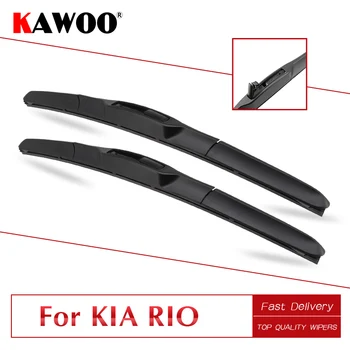 KAWOO For Kia Rio/Rio JB/Rio UB Bil Blødt Gummi Rengøre Forruden Knive Model År Fra 2002 Til 2017 Passer U Krog Arm