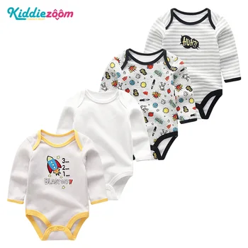Nyfødte Baby Pige tøj Passer Rompers Blød Bomuld Baby Dreng buksedragt Pyjamas Abbigliamento Invernale neonato Roupa de bebe