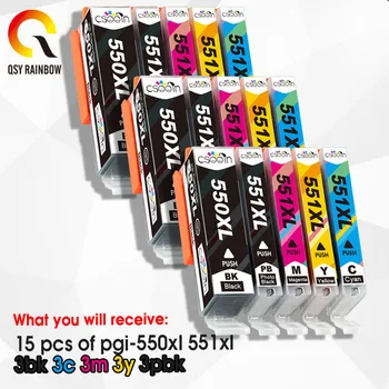 BGB 550 551 kompatibel blækpatron til canon PIXMA IP7250 MG5450 MX925 MG5550 MG6450 MG5650 MG6650 IX6850 MX725 MX925 printer