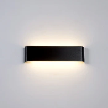 LED-Moderne minimalistisk aluminium lampe sengelampe væglampe, værelse, badeværelse spejl lys direkte kreative midtergangen Nat lys