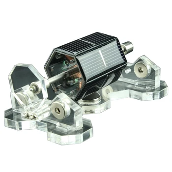 DIY Solar Motorer 300-1500Rpm Manuel DIY-Kreative Mendocino Magnetisk Levitation Sol Motor For Laboratorium Undervise & Sjov Gave Toy
