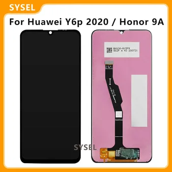 6.3 Cm For Huawei Y6p 2020 MED-LX9 MED-LX9N / Ære 9A MOA-LX9N Lcd-Disolay Touch Screen Panel Montering Gratis Værktøjer