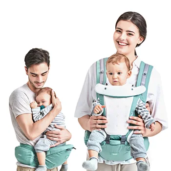 Beth Bære 0-30 Måneder Åndbar Front Vender Baby Carrier 4 i 1 Spædbarn Komfortable Sling Rygsæk Pose Wrap bæreseler