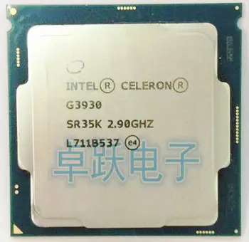 Ny og original original Intel G3930 CPU 2,9 G 51W 2 Kerner 1151 14NM HD610 DDR4 Desktop cpu Processor gratis fragt