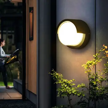 LED udendørs , vandtæt indre gårdhave , moderne enkel sætte fokus lampe, af udvendige have, terrasse, balkon