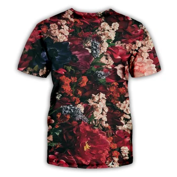 PLstar Kosmos 2019 Mode Mænd t-shirt Smuk blomst/ananas 3D Printet Unisex nyhed T-shirts, Casual streetwear t-shirts