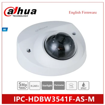 Dahua Lite-AI-Serien 5MP IR 50m Dome IP-Kamera IPC-HDBW3541F-SOM-M H. 265+ Indbygget Mic og IR-LED-Suppport SD-Kort 256G