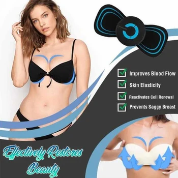 Nyligt El-Pad Breast Enhancer Massageapparat Brystet Frekvens 10 Transportformer Justerbar 19ing