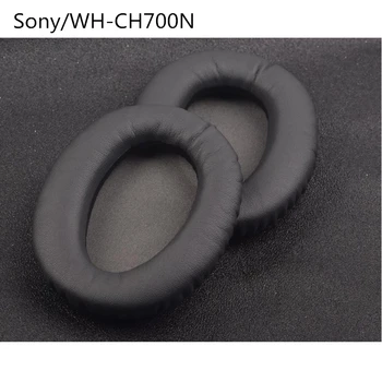 Høj kvalitet Ørepude Til Sony WH-CH700N Hovedtelefoner Udskiftning Øre pads soft Protein Skin Læder med Memory-Skum